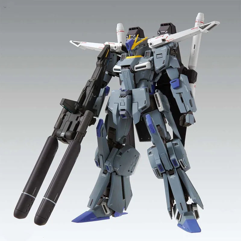 Bandai Original MG FAZZ FA-010A 1/100 Anime Action Figure Assembly Model Toys Collectible Model Ornaments Gifts For Children
