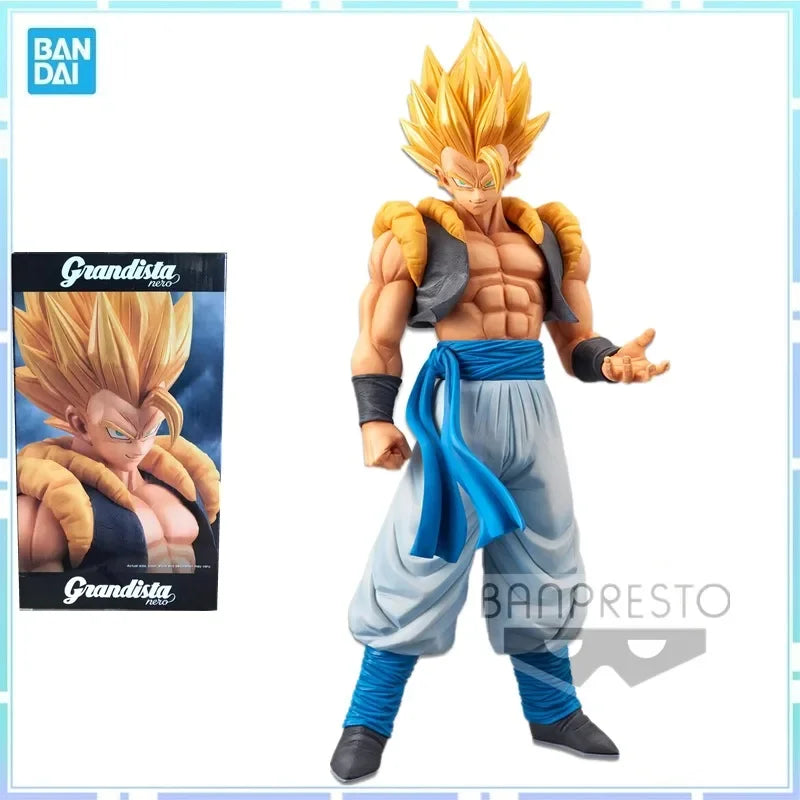 Babdai Original Banpresto Dragon Ball Z Grandista Nero 28cm Gogeta GROS Action Figure Collectible Model Toys