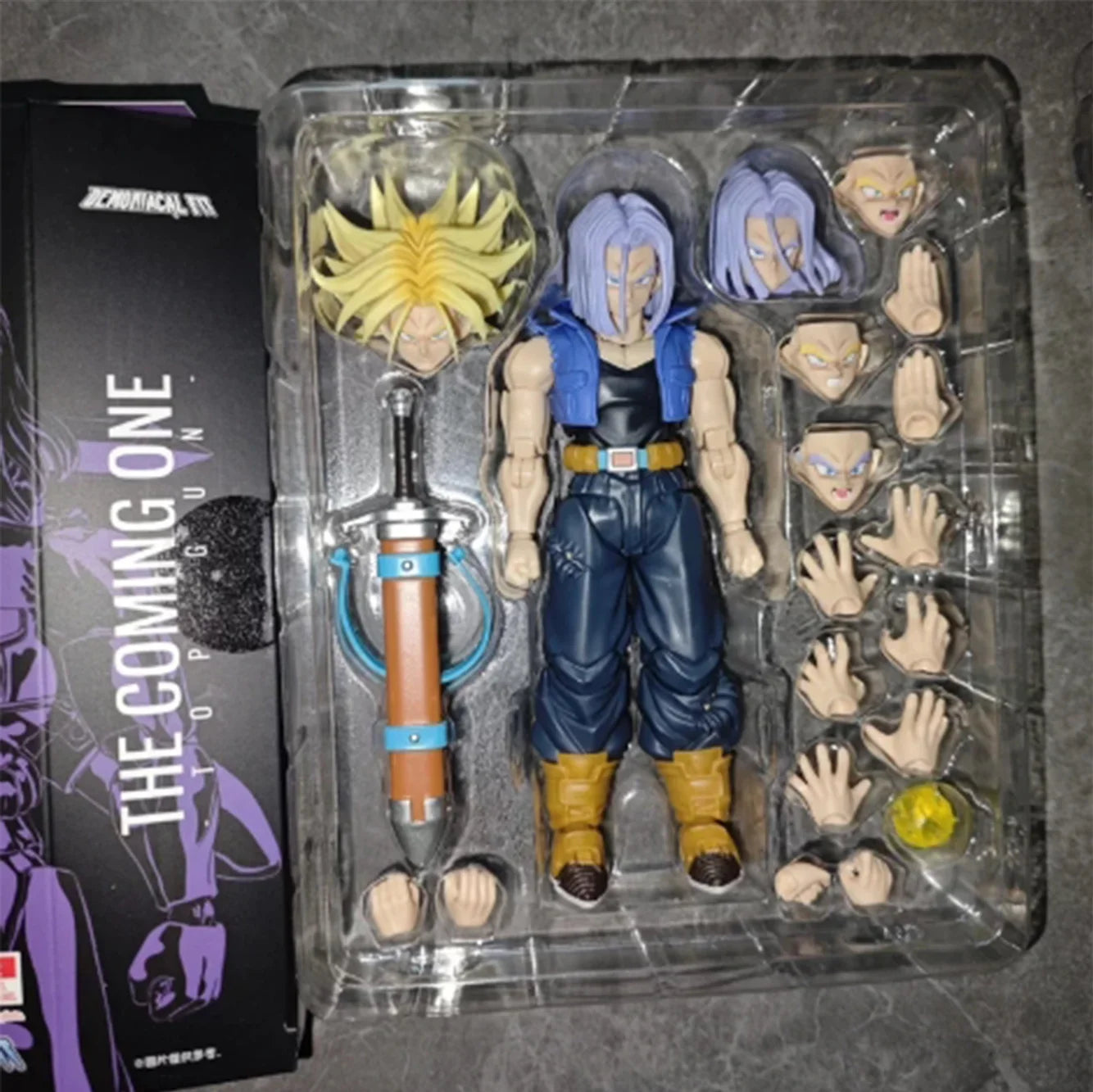 Demoniacal Fit Dragon Ball Z Trunks Super Saiyan Anime Action Figure The Boy From The Future Son of Tomorrow Figures Toys Gifts