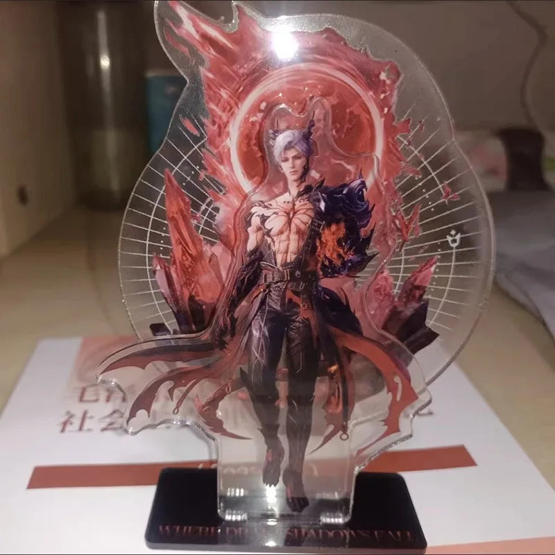Game Love and Deepspace Sylus Acrylic Stand 10cm Anime Creative Desktop Ornament Cute Standing Model Accessories Birthday Gifts