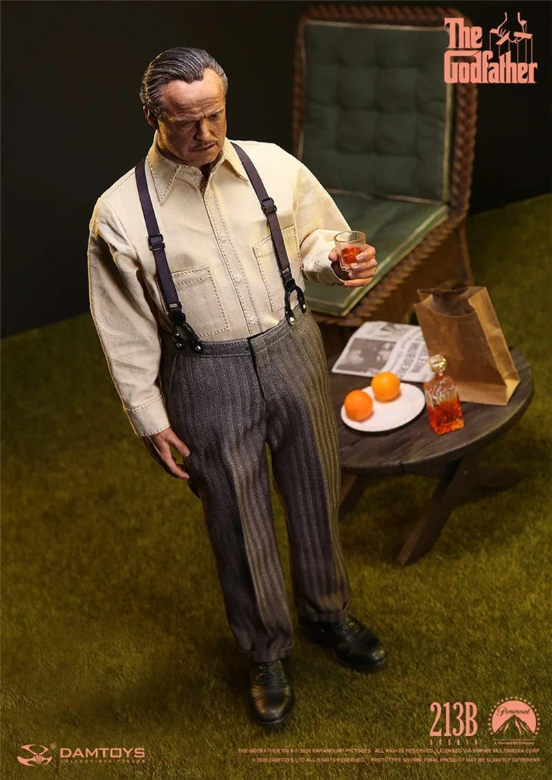 Limited Stock Dms032/Dms033 1/6 Godfather Vito Corleone Gentleman  Action Figure Family Decor 12'' Full Set Male Soldier