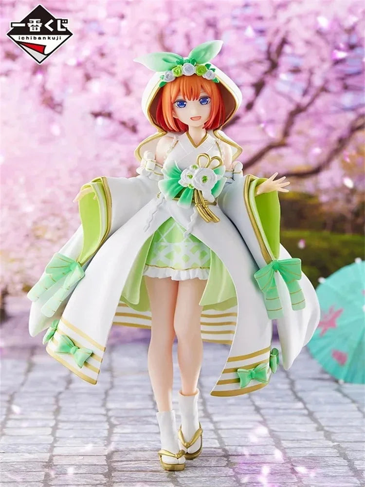 The Quintessential Quintuplets Anime Figure Nakano Ichika Nino Miku Yotsuba Itsuki Kawaii Model Desktop Decoration Kids Toy Gift