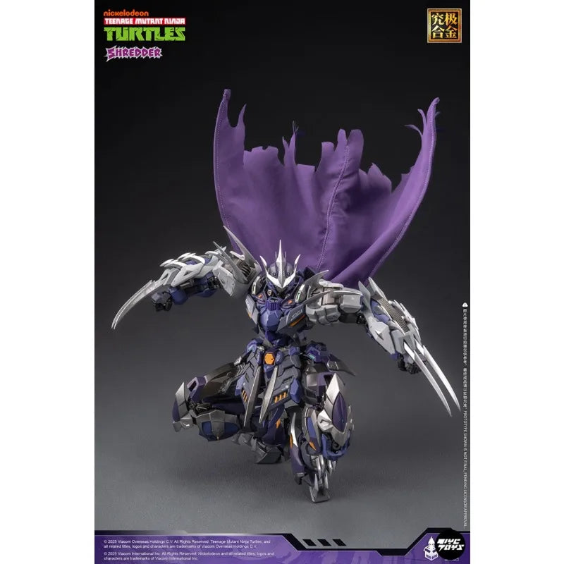 In Stock HEATBOYS Teenage Mutant Ninja Turtles Shredder Chinese Mecha Model Kit Action Figure Model Toy Doll Gift Collectible