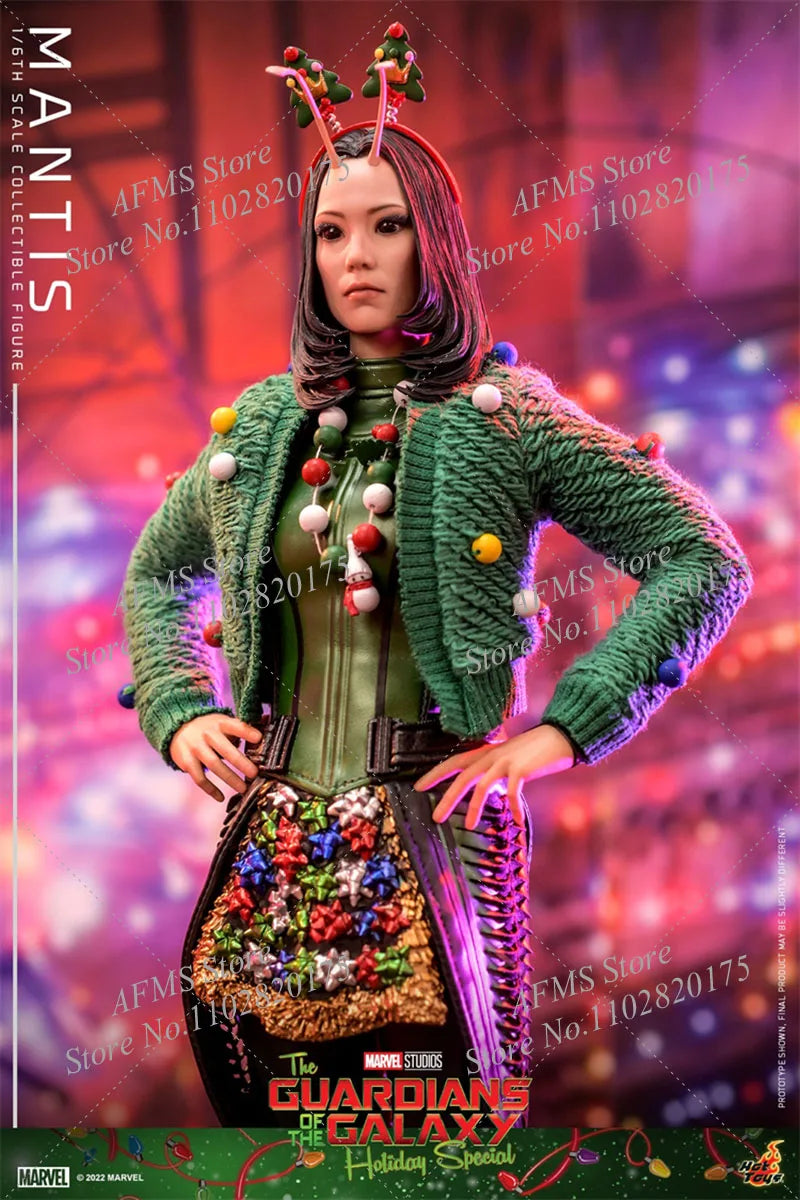 HOTTOYS TMS094 1/6 Scale Collectible Figure Mantis Pom Klementieff The Guardians Of The Galaxy Holiday Special 12Inch Doll Model