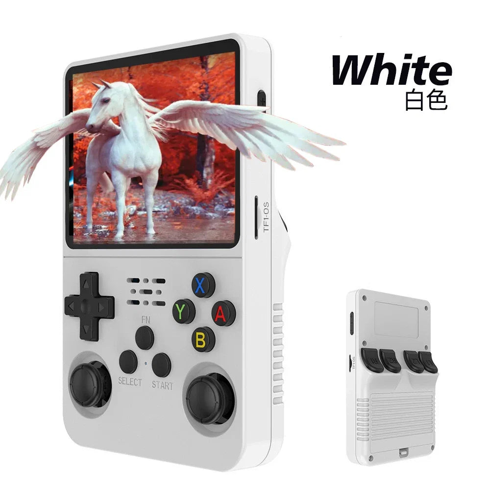 R36S Retro Handheld Video Game Console Linux System 3.5 Inch IPS Screen Gaming Device Portable Pocket Video Player 64GB 128GB