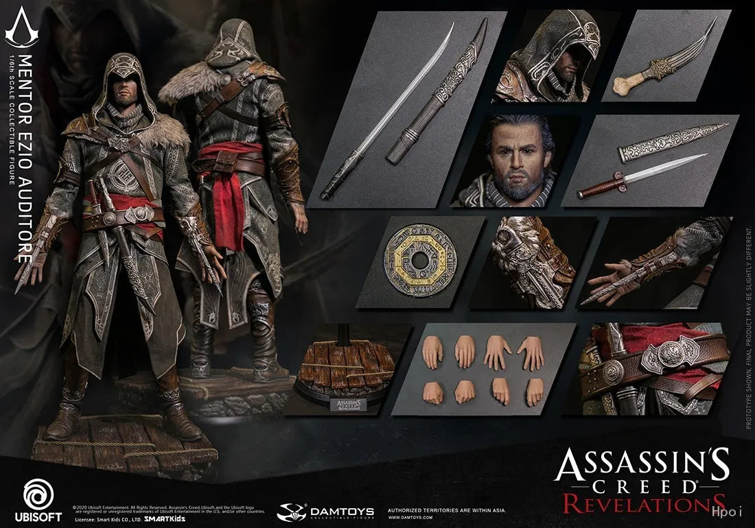 【MT】Original DAMTOYS DMS014 Assassin's Creed: Revelations Ezio Auditore Da Firenze 1/6 Scale Actionfigur Spielzeugmodell