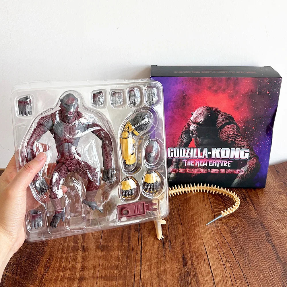 SHM 2024 Godzilla Vs. King Kong 2: Rise Of Empires Scar King PVC Action Figure Kids Gift 20CM
