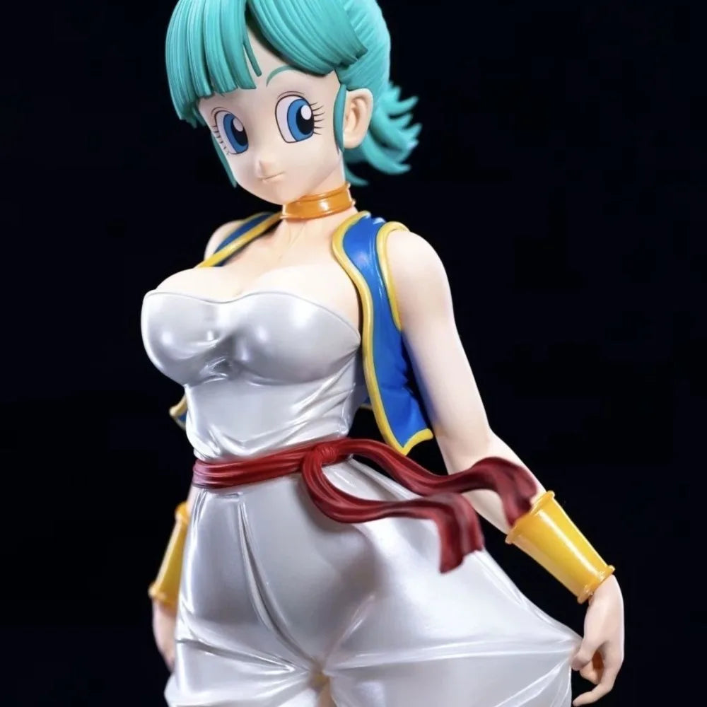 28cm/11in Anime Dragon Ball Z Figure Sexy Style Bulma Figure PVC Action Figure Statue Collection Model Toys Christmas Gifts
