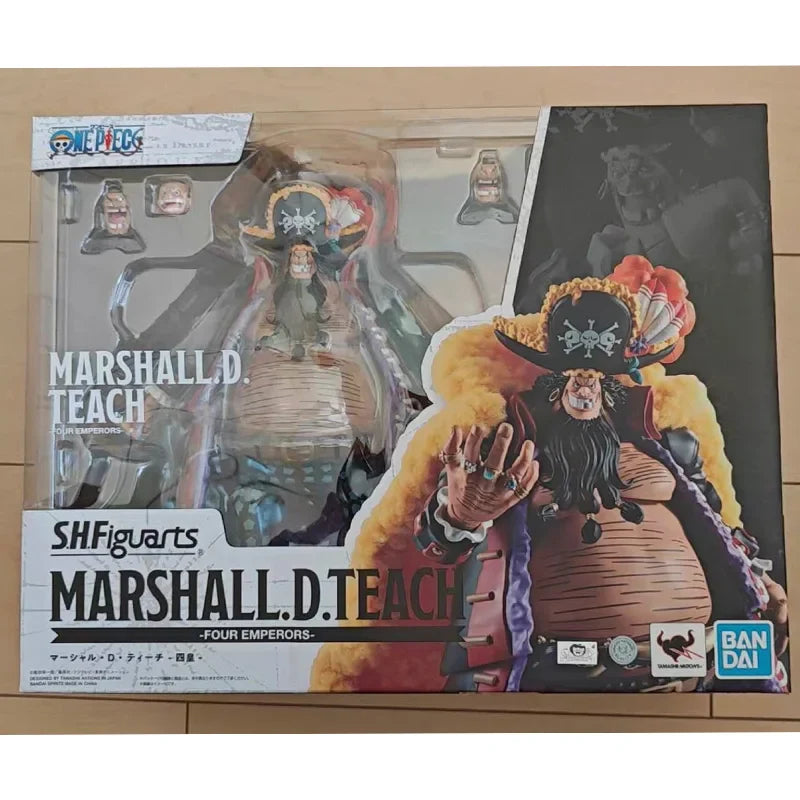 In Stock BANDAI Original Box S.H.Figuarts EUSTASS.KID LUFFY Anime Action Figure Model Toy Gift for Kid Foam Box Packaging