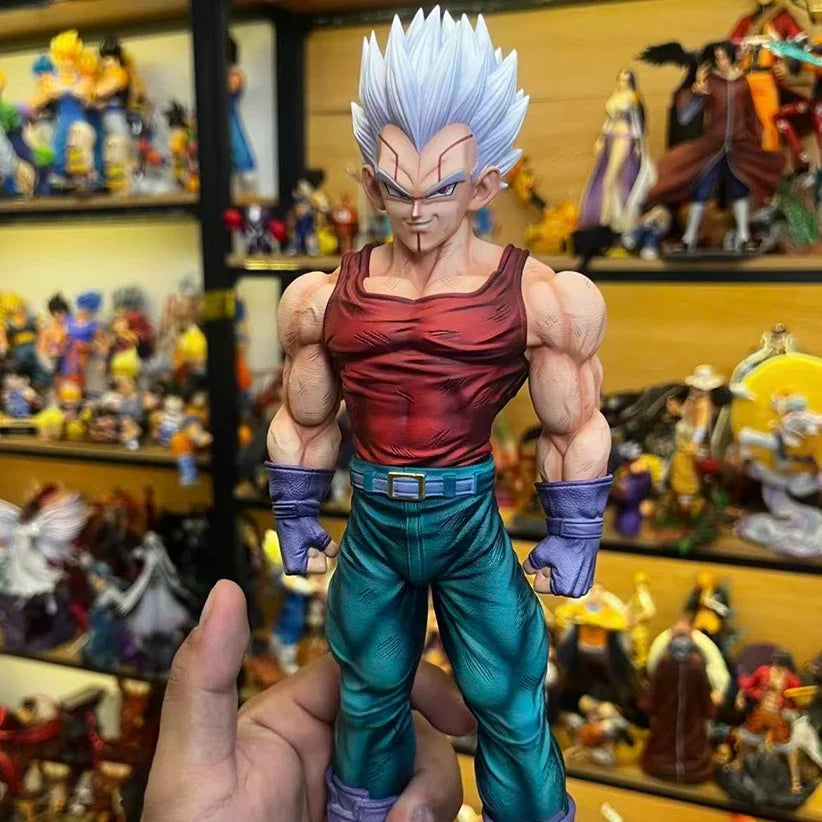 31cm/12.2inch Dragon Ball Gt Baby Vegeta Figure Replace Heads Arms Pvc Action Figures Gk Statue Collectible Model Toys Fgifts