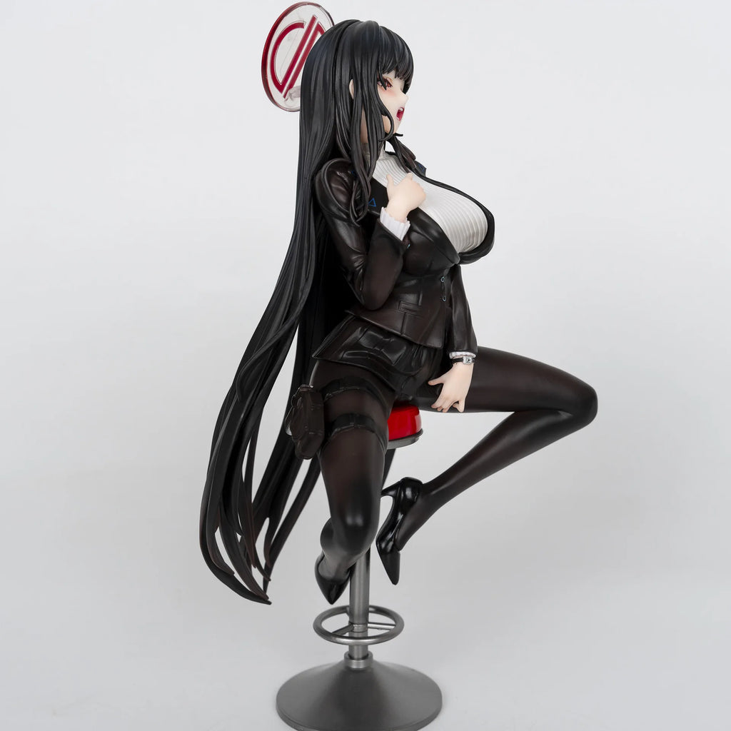25cm Blue Archive Figures Tsukatsuki Rio Figure Sexy Girl Tsukatsuki Anime Figurine Pvc Models Statue Collection Kids Toys Gifts