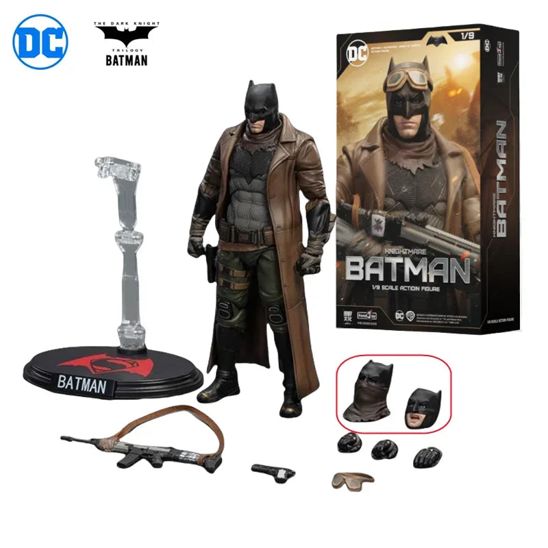 DC Justice League 1/9 Knightmare Batman Figure The Batman Tactical Buit Armored Batman Action Figures Models Collect Toys