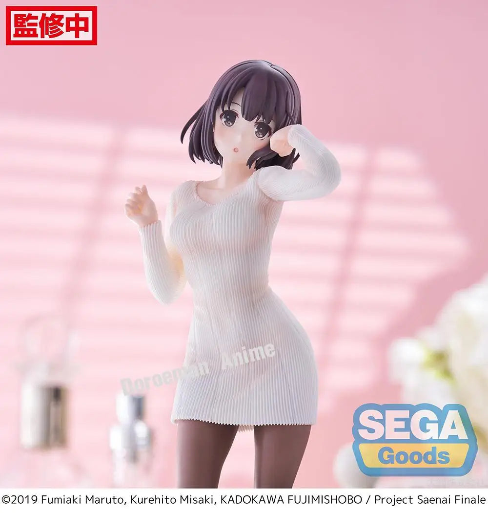 In Stock Original Sega Luminasta Saekano: How To Raise A Boring Girlfriend Kato Megumi Collection Animation Cute Girls Figures