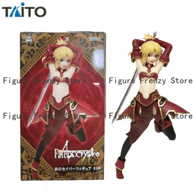 Original Taito Fate/Apocrypha Frankenstein Astolfo Mordred Jack The Ripper Figure Model Collection Toy Gift