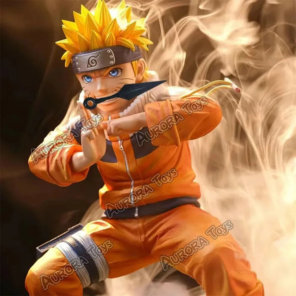15cm Anime Uzumaki Naruto Figure Kage Bunshin no Jutsu PVC PVC Action Figures Collection Model Toys Gifts
