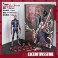 Ct Toys Spider-Punk Spiderman Action Figure Spider-Man Across The Spider-Verse Figures Shf Pvc Model Birthday Kids Gifts Toys