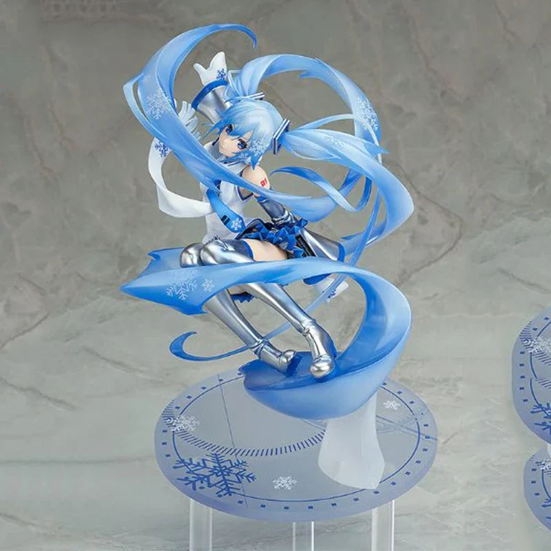 In Stock Genuine GOOD SMILE COMPANY Vocaloid Hatsune Miku 1/7 Snow Collection Series Model Cartoon Character Garage Kit Kawaii