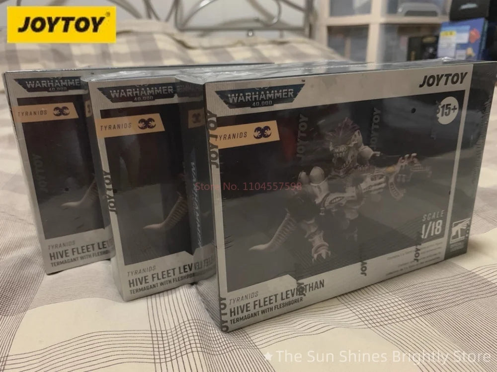 JOYTOY Warhammer 40K 1/18 Scale Action Figure - Tyranids Hive Fleet Leviathan Termagant with Fleshborer Model Collectible Gift