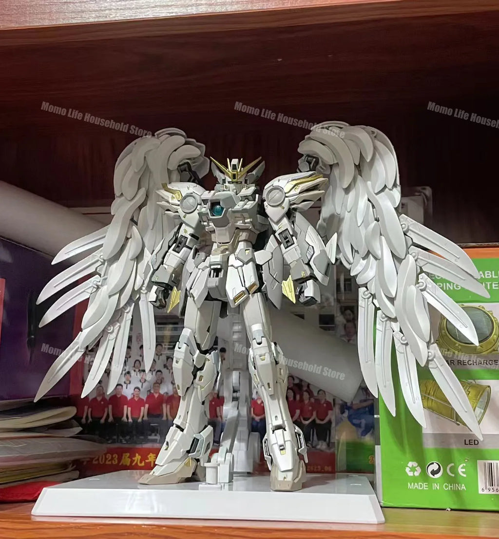 In Stock DABAN 8827 MG 1/100 Wing Snow White Xxxg-00ysw Assembly Model Kits Anime Action Figure Robot Plastic Model Gifts Toys