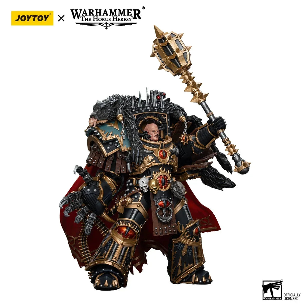 JOYTOY Warhammer 40k 1/18 Action Figures Anime 20.2cm Sons of Horus Warmaster Horus Primarch of the XVIth Legion Model In Stock