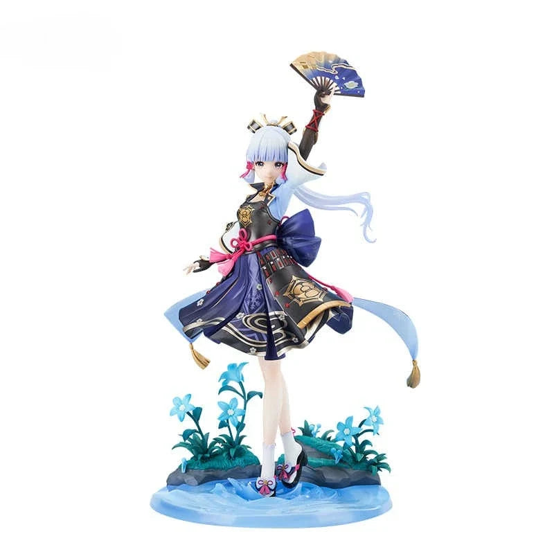 APEX/Genshin Impact Kamisato Ayaka White Heron Frost Blossom Ver. 1/7 Static Figure Model Collection Toy Gift