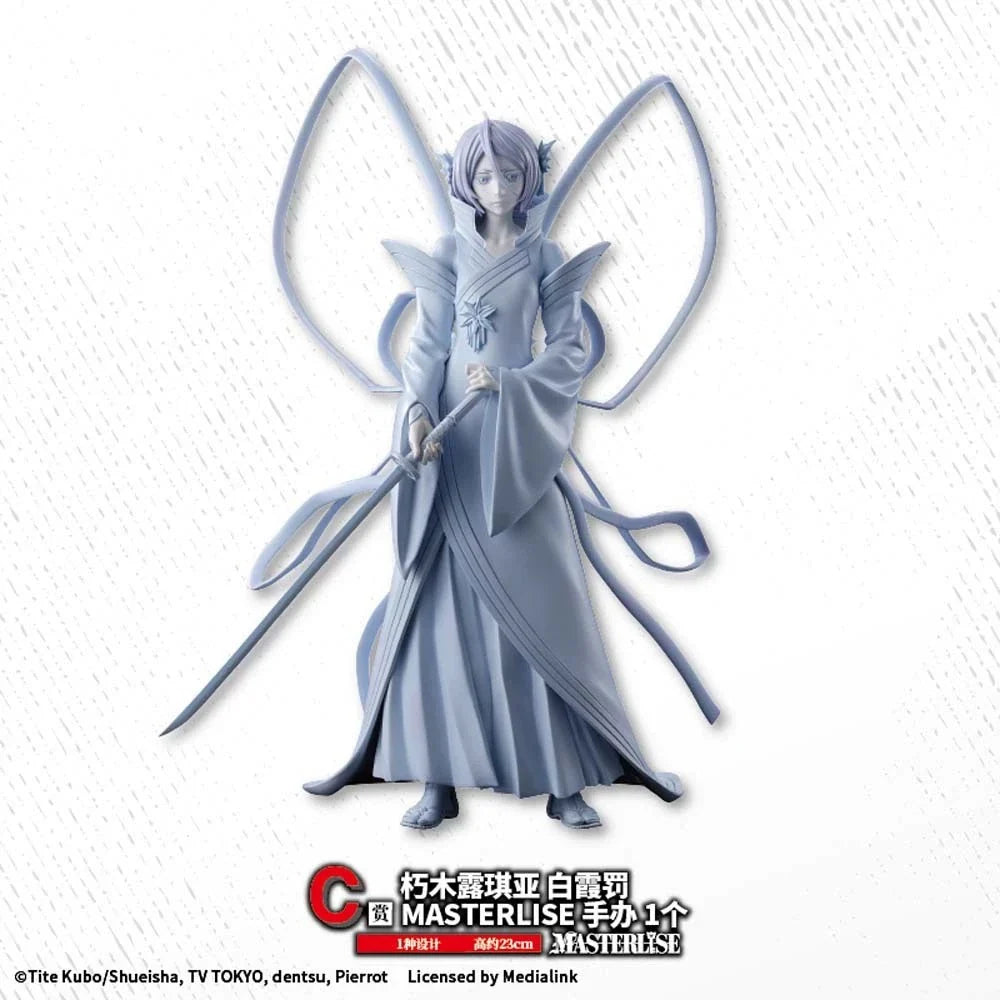 In Stock Bandai Ichiban Kuji Authentic Bleach Rukia Kuchiki Anime Figure PVC Model Collectible Decoration birthday Gifts Toys
