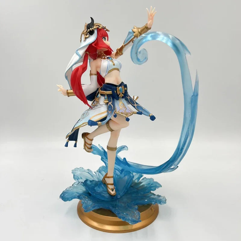 28cm Nilou Anime Figure Mona/Nahida Action Figure Raiden Shogun/Ningguang Figurine Collectible Model Doll Toys Gifts