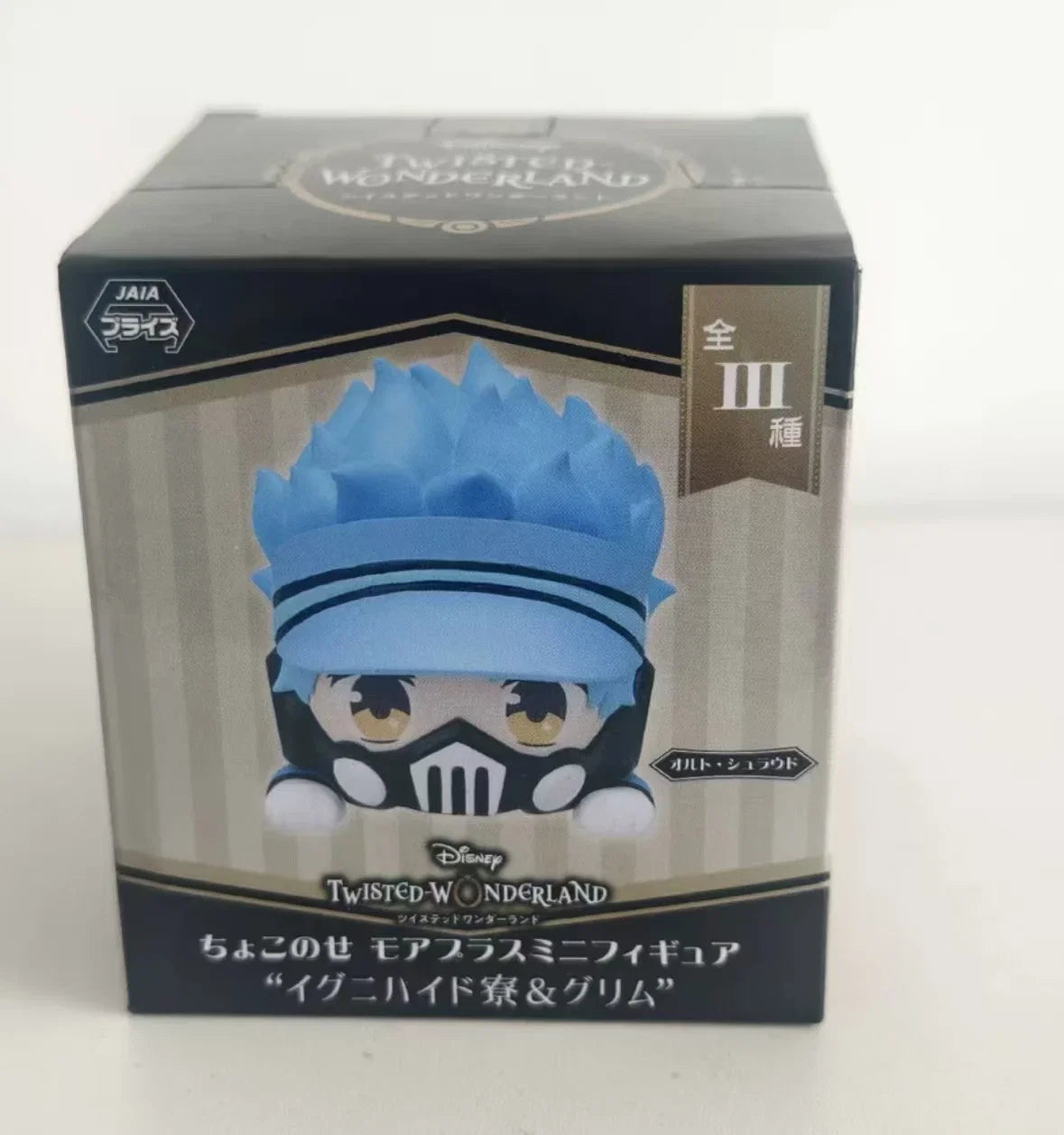 Genuine Bandai Q posket Series Disney Twisted Leona Jack Ruggie Wonderland Azul Ashengrotto Collectible Model Toys Gift