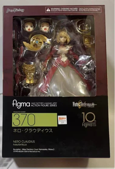 Original Max Factory Figma#370 Fate Nero Claudius Anime Figure Model Toy Gift Collection