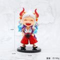 One Piece Anime Figure Doll Portgas D Ace Yamato Q Version Model Decor Peripheral Ornament Children Charm Birthday Gifts Toys