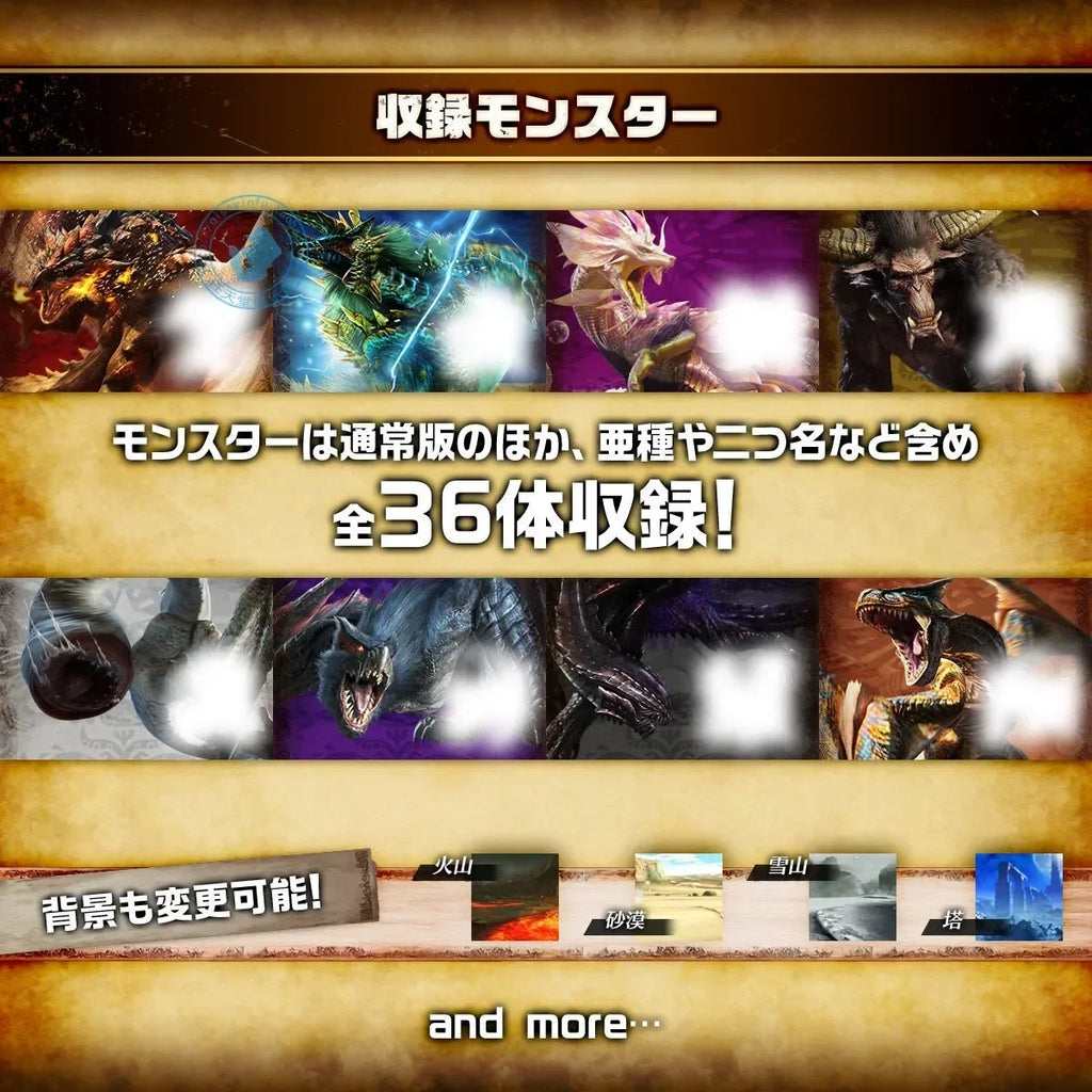 Original BANDAI Monster Hunter Digimon Monster Digivice Fire Dragon Zinoge 20th Limited Edition Anime Action Figures Toys
