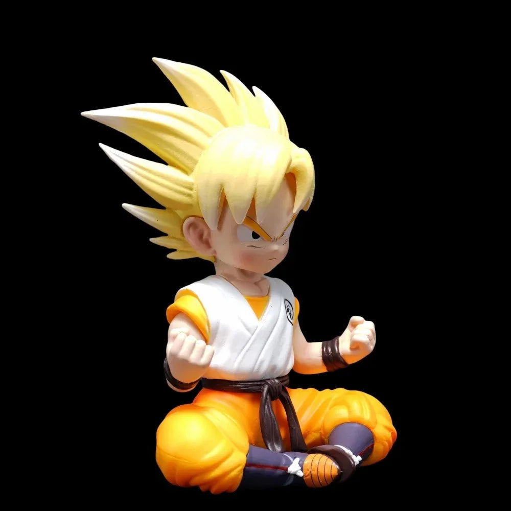11cm/4.33in Anime Dragon Ball Figure Goku Action Figures Pvc Statue Desktop Ornamen Collection Model Toys Gifts