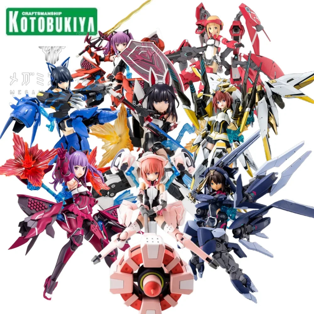 Kotobukiya Megami Device - AGA - Assembled Anime Figure Multi-Version Full Action Plastic Model Kit Gift for Collector & Fans