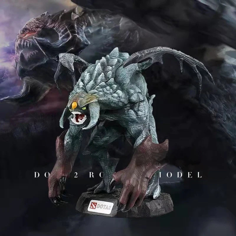 In Stock Dota 2 Roshan Statue Action Figure Roshan Model Toy Collectible Display Desktop Decoration Creative Gift For Boys