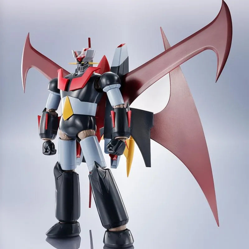 Bandai Genuine THE ROBOT SPIRITS 336 MAZINGER X & JET SCRANDER (GRENDIZER U)Anime Action Figure Collectible Model Toys Gift Kid