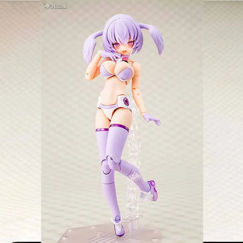 IN STOCK Kotobukiya MEGAMI DEVICE PUNI MOFU XIAO PUNI MOFU LANG Anime Action Figure Assembly Model Toys Collectible Model