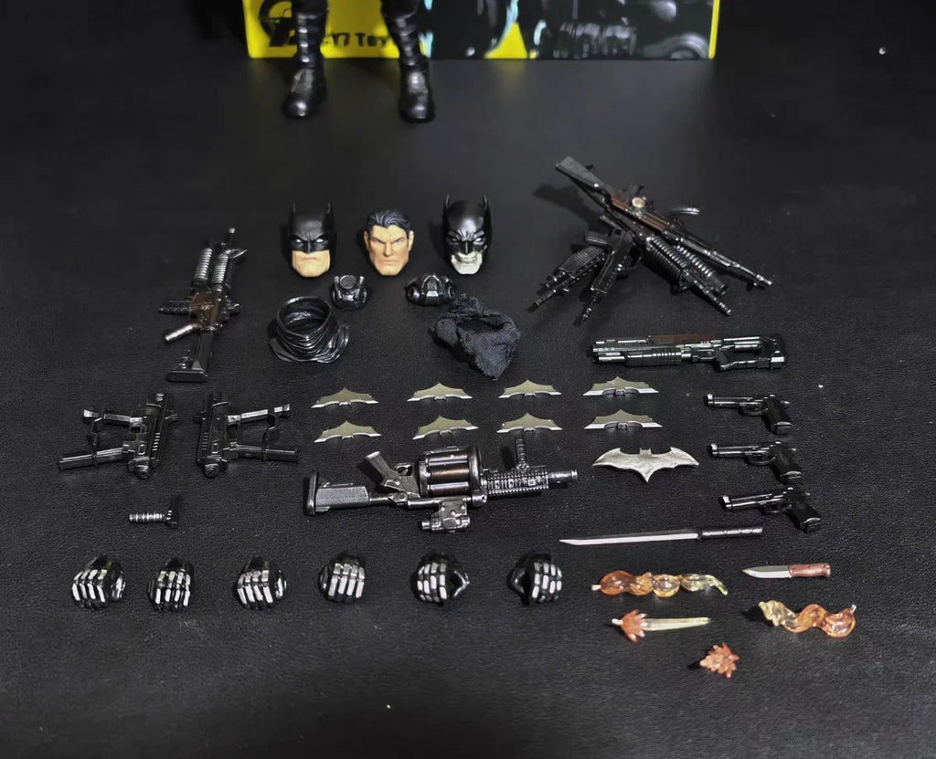 NEW CY7toys 1/12 Scale Collectible Figure Bat Hero Night Knight Full Set 6Inch Men Soldier Action Figure Body Best Fans Toys