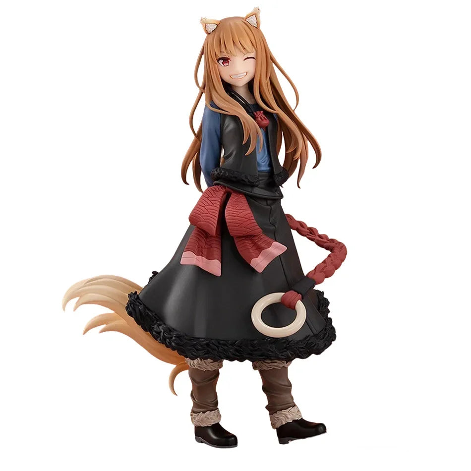 17CM Anime Holo Figure Ookami to Koushinryou Merchant Meets the Wise Wolf Stand Model Toy Gift Collection Aciton Figure PVC