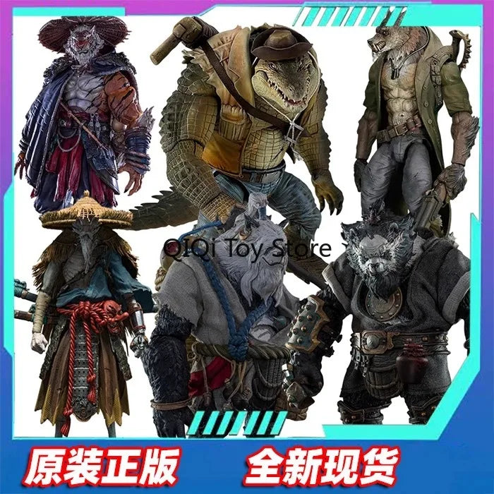 Craftsman's League Furui White Tiger Hermit Old Man White Werewolf William Crocodile Rabbit Panda Yin and Yang can be done