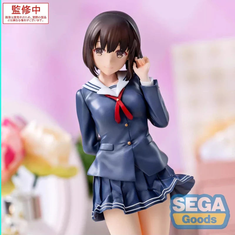Saekano: How to Raise a Boring Girlfriend Katō Megumi uniform PVC Action Anime Model Toys Figure Collection Doll Gift