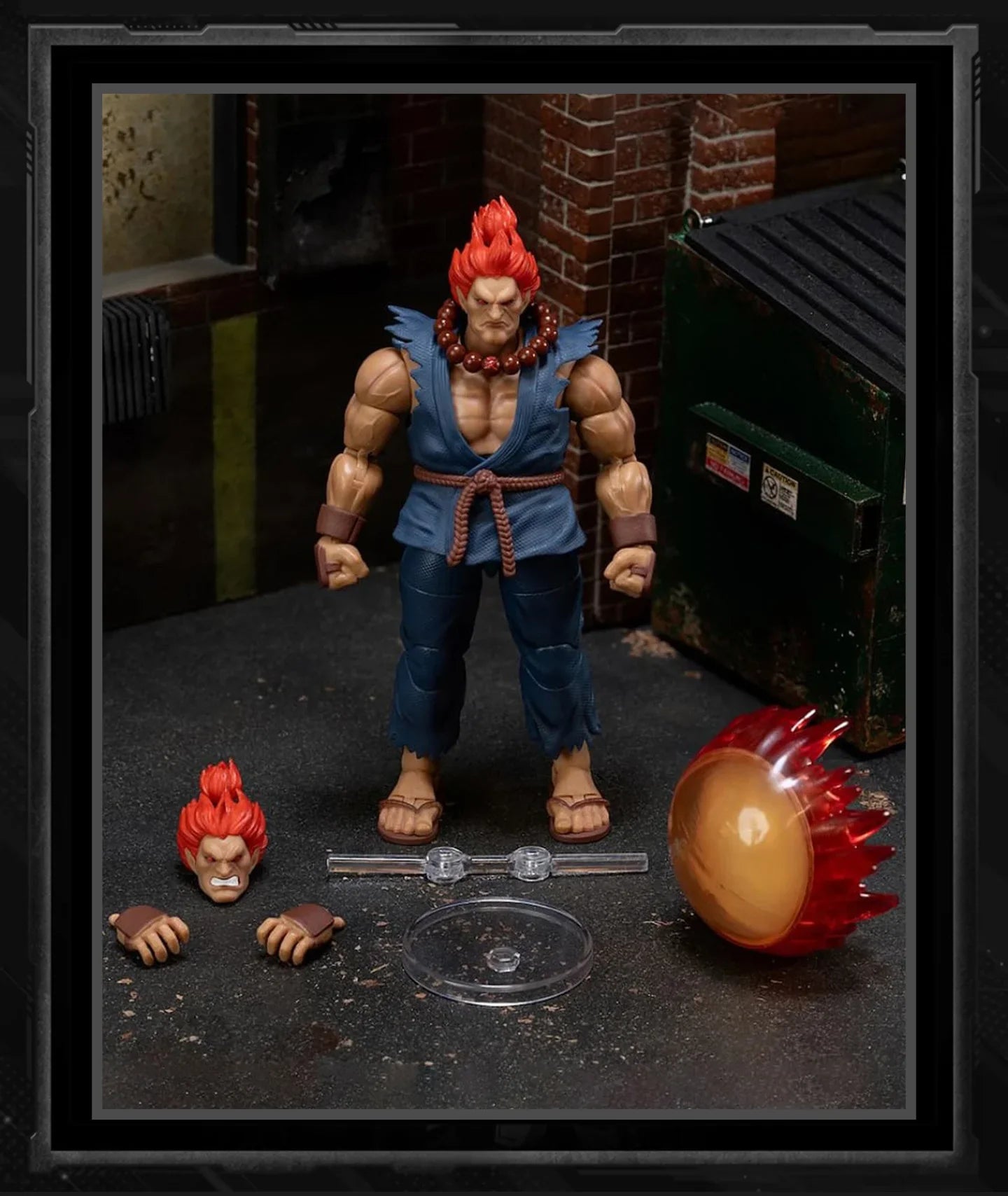 Jada Toys Street Fighter 2 Gouki M Bison Action Figure Genuine Figurines PVC Collection Boxer Balrog Game Merch Toy Boy Gift