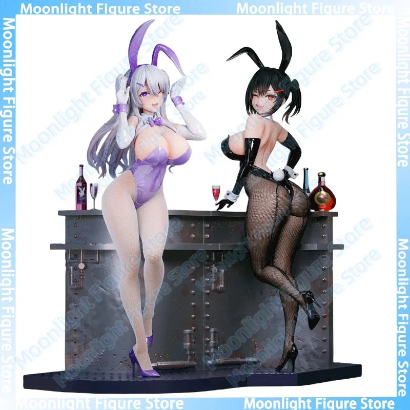In Stock BearPanda Lin Xia Bunny Girl 1/6 28CM Desktop Cute Dolls Anime Action Figure Toy Gift Model Collection Hobbies
