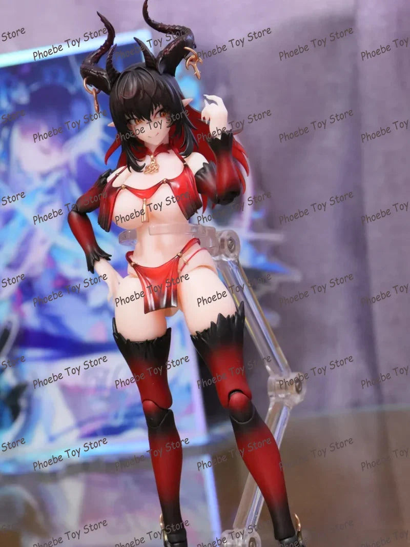 New In Stock Genuine Snail Shell 16cm 1/12 Scale Rpg-01SP Devil Succubus Lustia Sencond Phase Model Pvc Action Figure Toy Gift