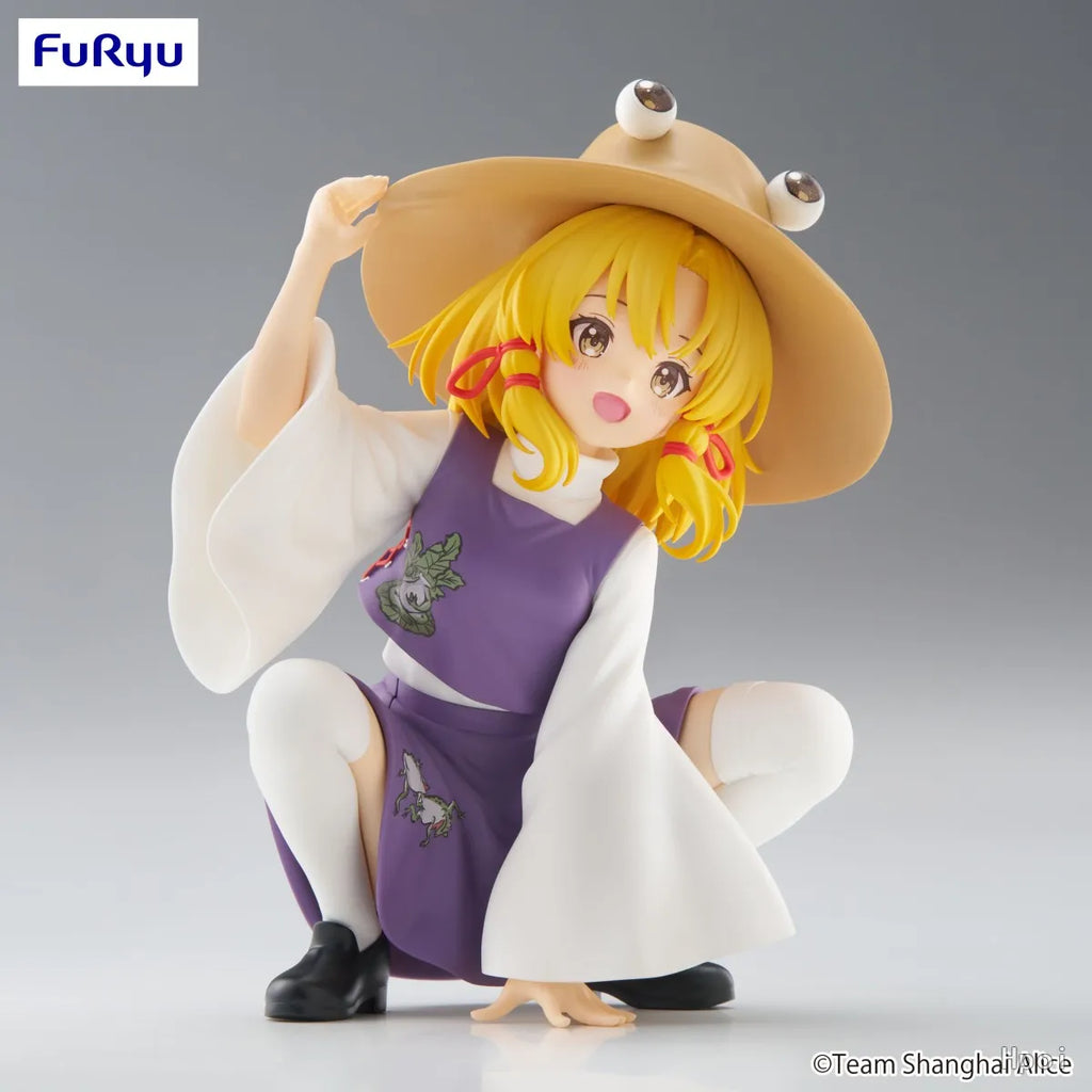 Original FuRyu Noodle Stopper Moriya Suwako Touhou Project Anime Figure Toys PVC Model Collection Doll Gift