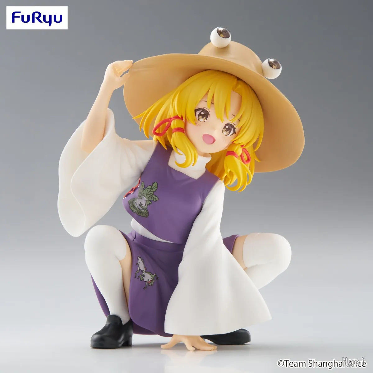 Original FuRyu Noodle Stopper Moriya Suwako Touhou Project Anime Figure Toys PVC Model Collection Doll Gift