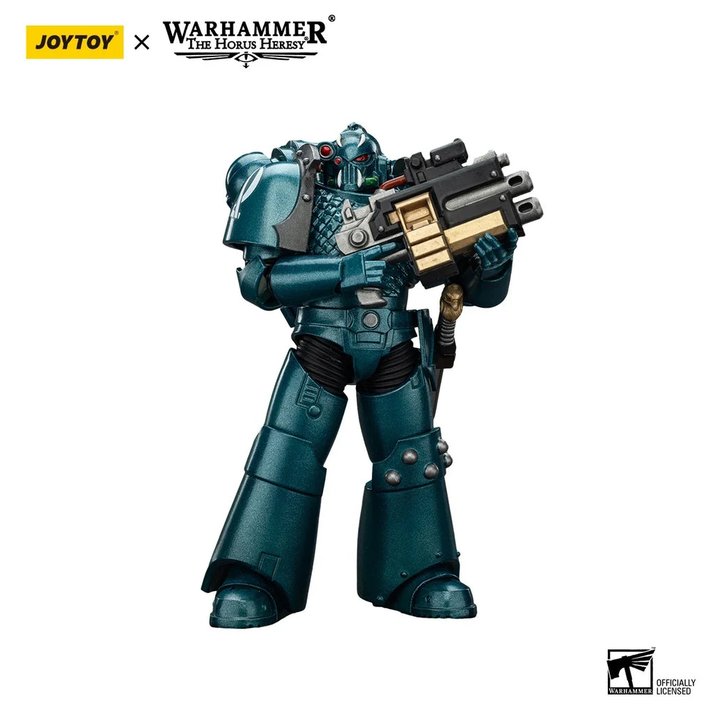 【MT】JOYTOY 1/18 Action Figure Warhammer 40K The Horus Heresy Alpha Legion Exodus Headhunter Prime Model Toy Gift