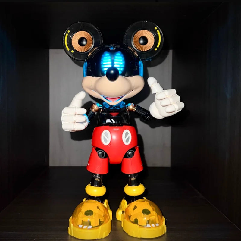 Original Disney Sluban Pleyerid Mickey Donald Duck Anime Figure Model Statue Assembly Toys Desktop Ornament Christmas Gifts
