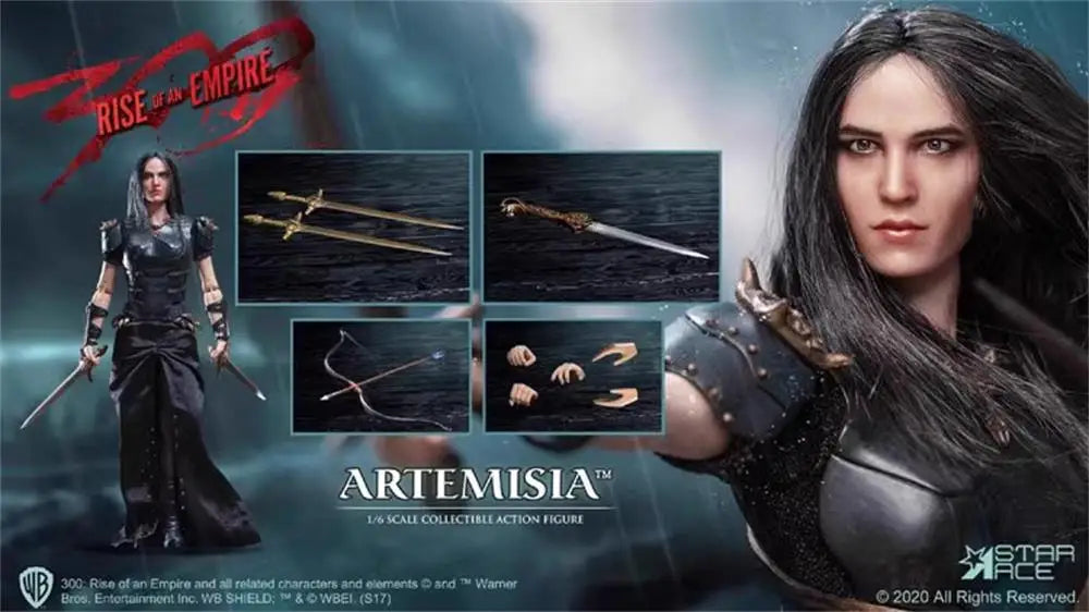 1/6 Star Ace Toys Female Greek Hero Warrior 300 Full Set Bewegliche Actionfigur mit Plattform Geschenk für Fans Sammlerstück