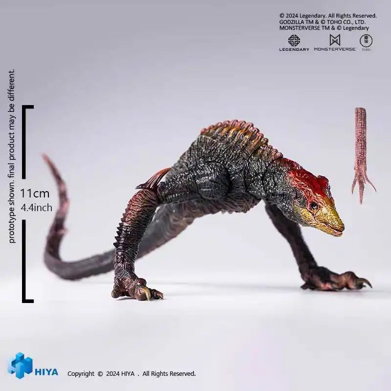 11CM HIYA Action Figure Squisita Serie Base Godzilla Vs. Kong Skull Crawler Anime Series