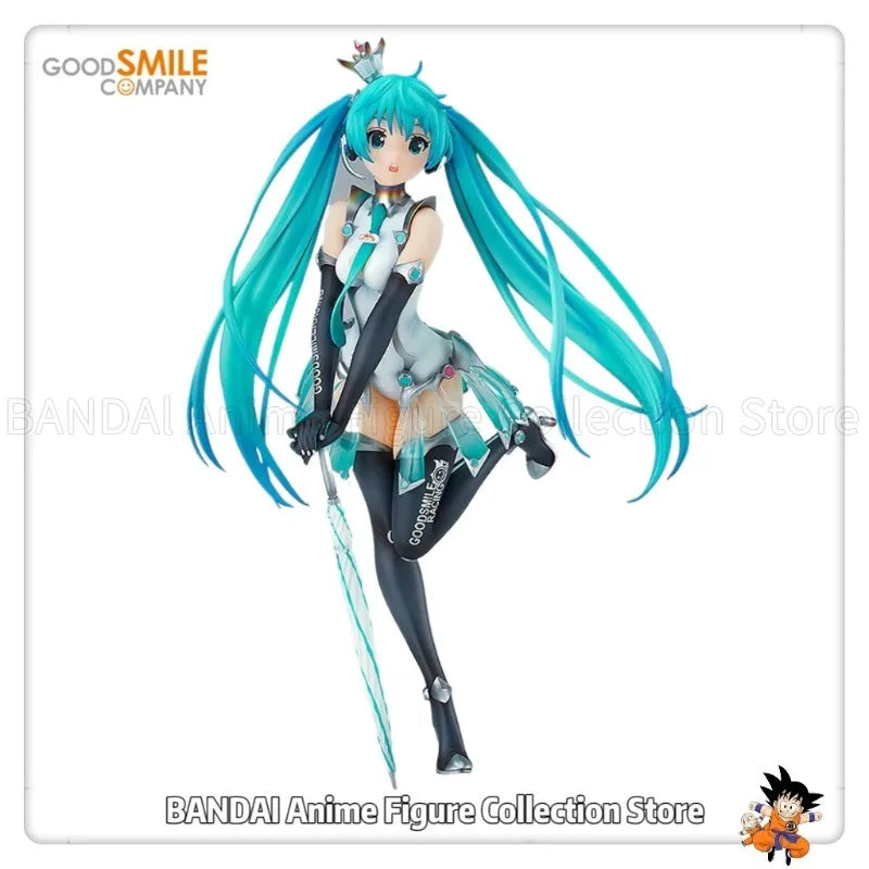 In Stock Original GSC VOCALOID Hatsune Miku GT Project Racing Miku 2013 Rd.4 SUGO Support Version Model Toys Collection